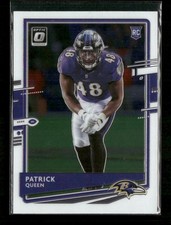 Patrick Queen Baltimore Ravens 2020 Donruss Optic #118 Rookie