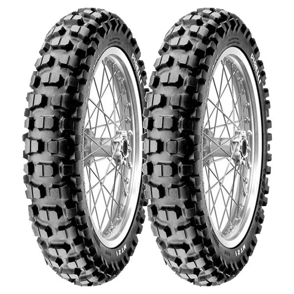 TYRE PAIR PIRELLI 90/90-21 MT21 RALLYCROSS MST + 130/90-17 MT21 RALLYCROSS