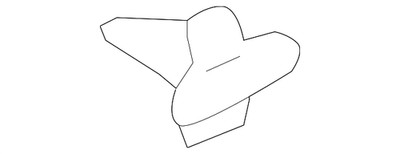 Genuine Nissan Surround Weather-Strip Clip 80850-JM01A