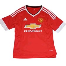 Manchester United Wayne Rooney Away Soccer Jersey Small Red Adidas