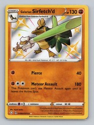 Galarian Sirfetch'd SV064/SV122 Shining Fates Shiny Vault Holo Rare