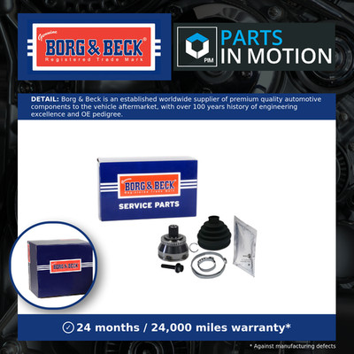 CV Joint fits AUDI A4 B6, B7 2.0 Front Outer 02 to 09 C.V. Driveshaft B&B New