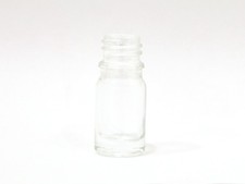 680pcs Euro Bottles Round 5mL Clear Glass 18-415 - Bottles Only