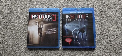 Insidious 3 and 4 (Chapter 3 and The Last Key) On Blu-ray Bundle Set