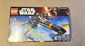 LEGO Star Wars: Poe's X-Wing Fighter (75102) , Sealed lego parts bags, Open Box