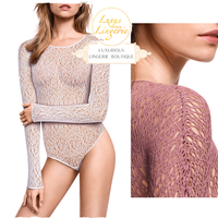 Lee String Body By Wolford M Medium White Weiß VerfüHrerisch Transparentes Netz