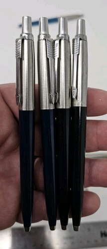 10 Lot Parker Pen Pencil Ink Writing Pointer Vintage Metal 2 Tone Blue ...