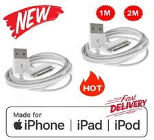 Apple iPod Classic 80GB 120GB 160GB Charger USB Data Cable Lead --2PCS