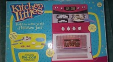 Kitchen Littles Electronic Deluxe Stove with Accessories Rare
