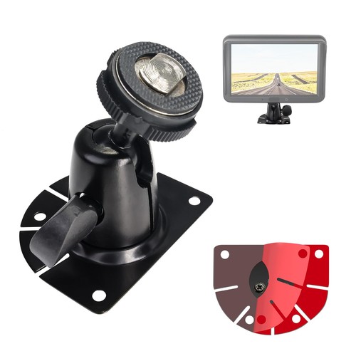 Supporto a Ventaglio Senza Trapano per Telecamera di Retromarcia e Monitor Auto