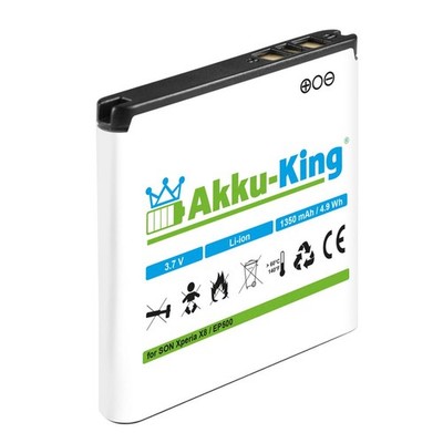 Akku-King Akku für Sony-Ericsson U8i Vivaz Pro, Kanna, E16I, W8, W8a, W8 Walkman