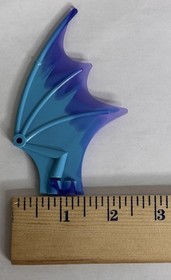 Lego Elves 41172 Replacement Dragon Wing Aqua Purple
