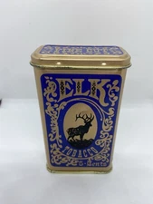 Vintage Tobacco Tin "ELK TOBACCO"  Pocket 5 Cent Tin - J. L. Clark Mfg. Co.