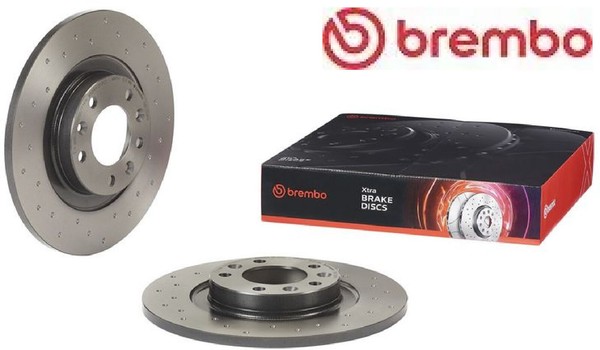 2X Bremsscheibe Brembo 08.C309.1X 2 Bremsscheiben Hinterachse Hinten-image