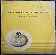 Hank Williams - Hank Williams As Luke The Drifter, LP, (Vinyl)