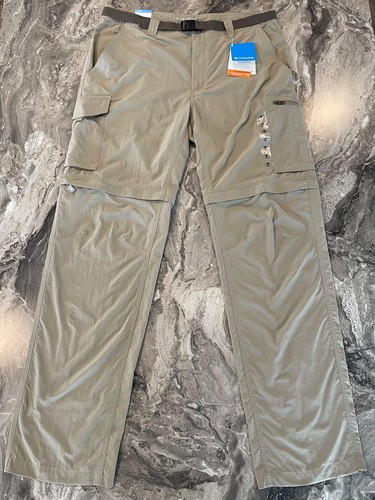 Pantalon Columbia Homme Grand Convertible Zip Off - Beige Taille L - Omni-Shade