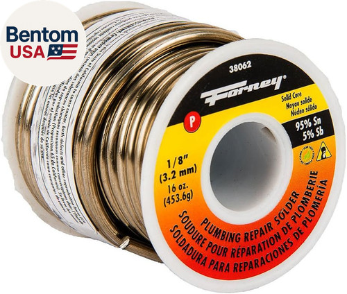 38060 Solder LF Solid 1/8", 4 Oz.,Silver