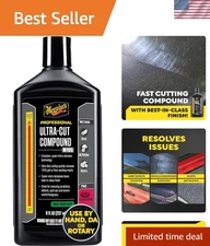 8oz M105 Ultra-Cut Compound: Clear Coat Safe Rubbing Compound for Defect Removal