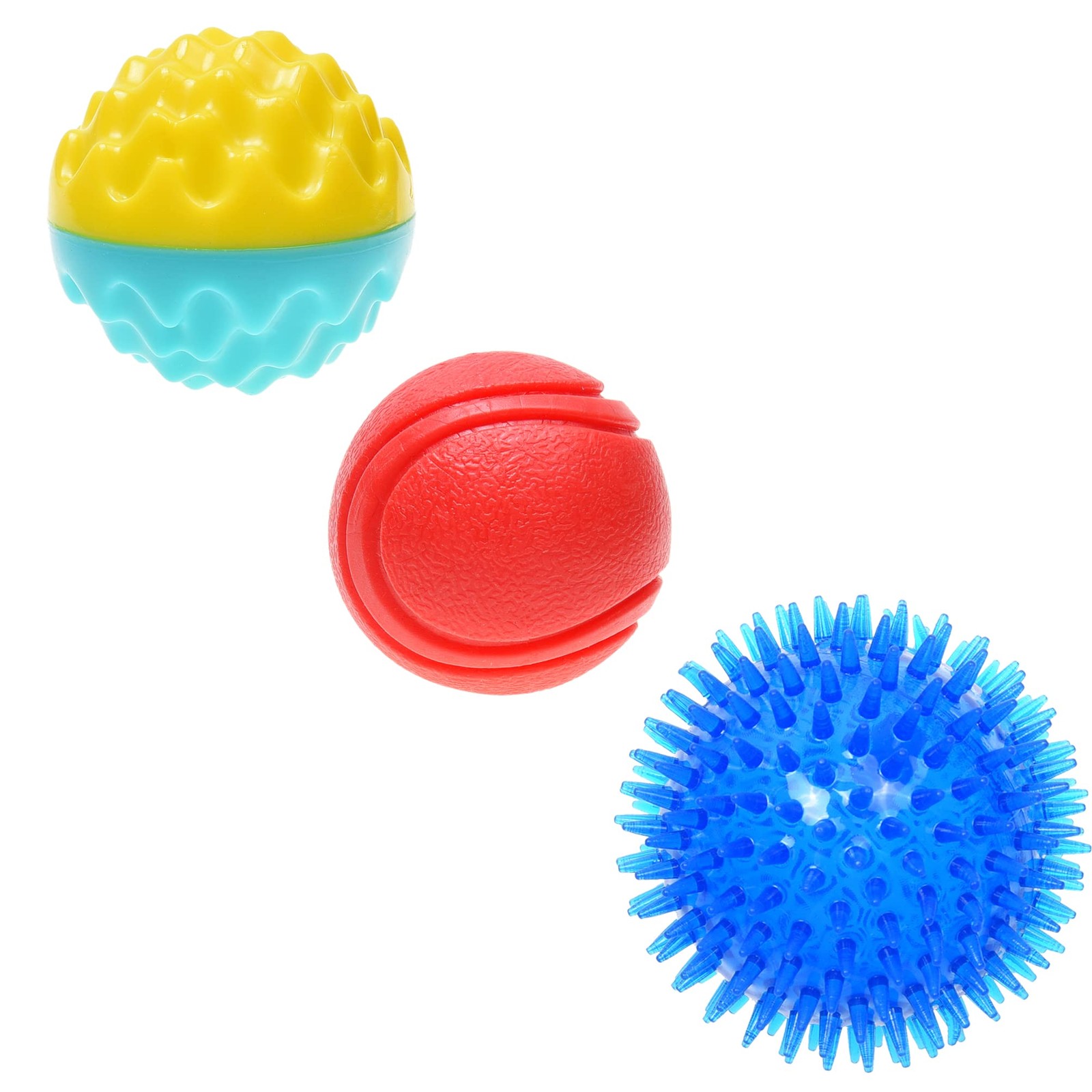 Eco-Fused 3 Palline per Cani - Igiene Dentale e Stimolazione Sensoriale