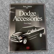 2002 Dodge Ram & Dakota Pickup Sales Brochure Original Mopar Accessories Catalog