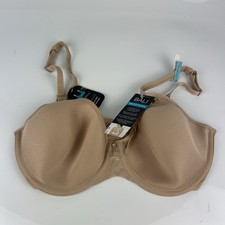 Bali 3439 One Smooth U Ultra Light Illusion Neckline Underwire Bra 36C Nude