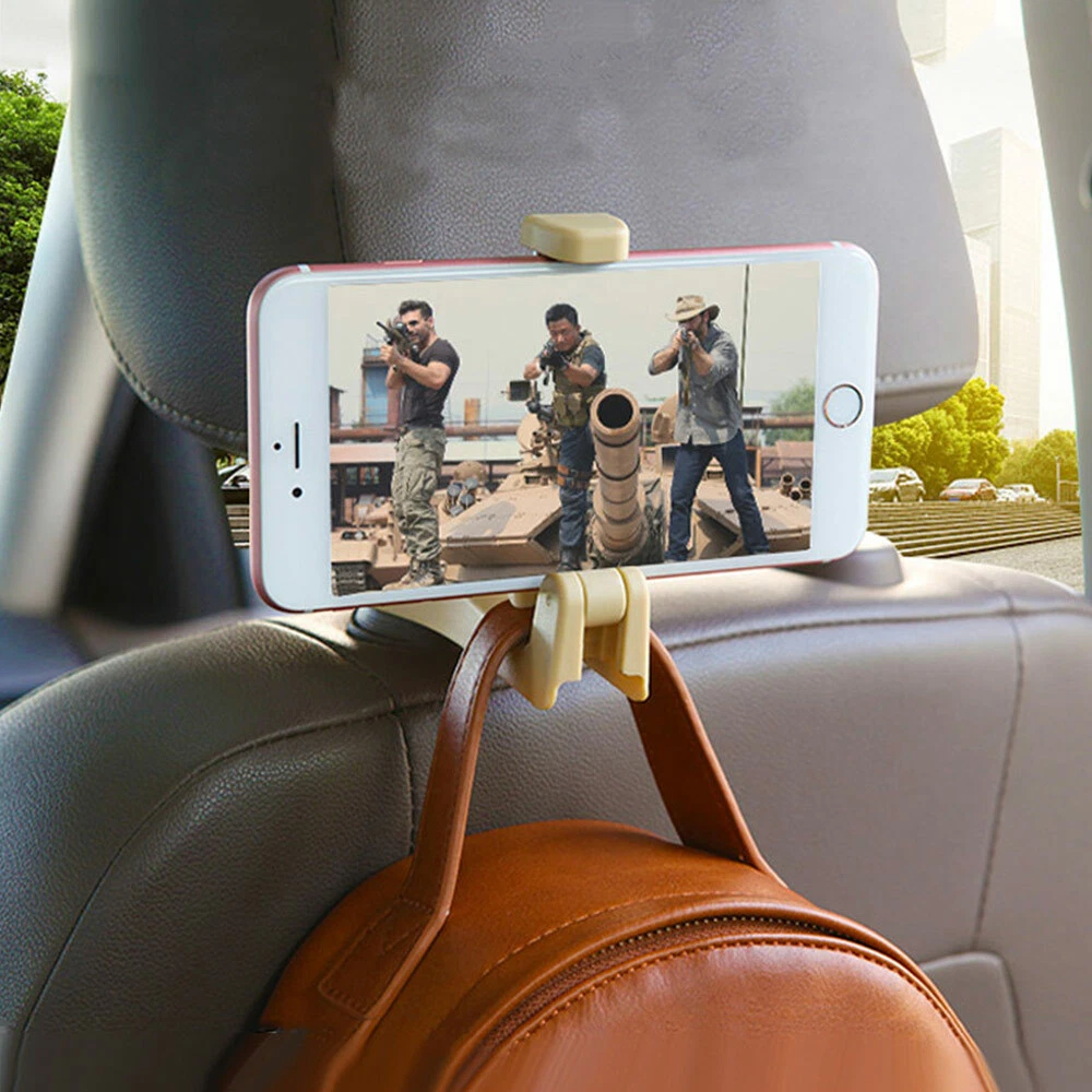 Phone hanger in car deals