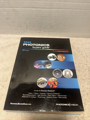 2024 Photonics Buyer's Guide,  70th Ed.,Part  of the Photonics Marketplace 