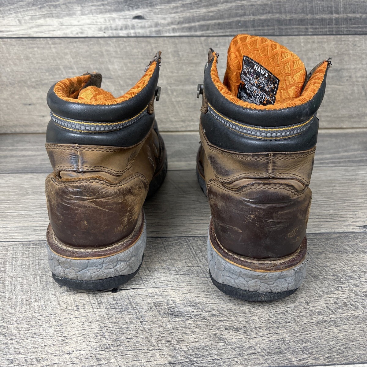 Hawx Legion Sport Comp Toe Work Boot Brown Men display picture 2