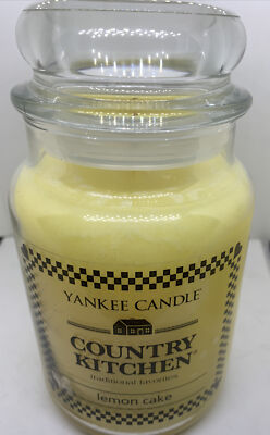 Yankee Candle  Lemon Cake  Country Kitchen Line Rare And Very Hard To Find