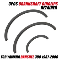 3 Crank Shaft Case Circlip Retainer C Clips For Yamaha Banshee 350 YFZ350 87-06