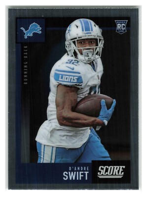 2020 Chronicles Score D ANDRE SWIFT Rookie RC #448 Lions CHROME *READ