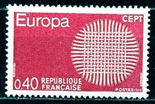 TIMBRE FRANCE NEUF SANS CHARNIERE  N°1637 **   EUROPA  1970
