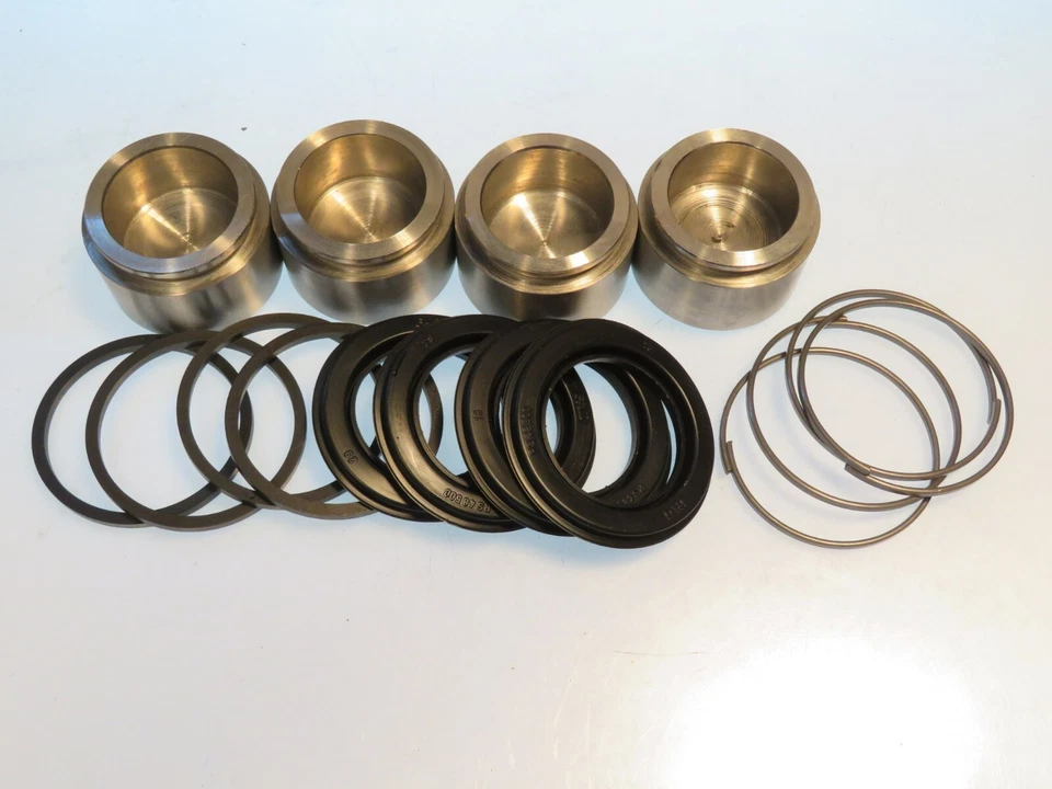 Kit de pistón y sello pinza delantera de acero inoxidable Alfa Romeo Ferrari y Porsche 316 Foto 3 de 4