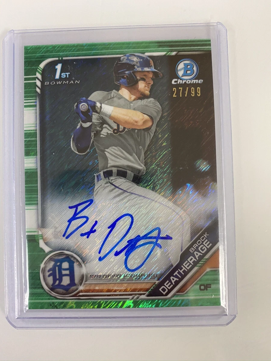 2019 Bowman - Brock Deatherage #CPA-BD for sale | eBay