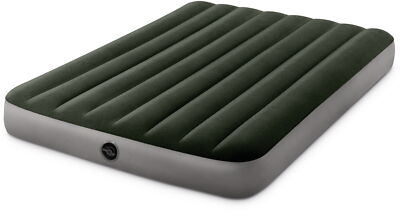 Intex Indoor & Outdoor Luftbett Full Prestige Downy 191x137x25 cm + Pumpe 64778