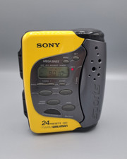 Sony Sports Walkman Vintage Wm-fs399 Mega Bass Am/fm Cassette 
