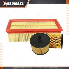 Wesfil Oil Air Fuel Filter Service Kit fits Citroen C4 2.0L Turbo Diesel
