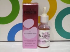 ISLE OF PARADISE ~ SELF TANNING DROPS FACE & BODY ~ DARK ~ 1.69 OZ