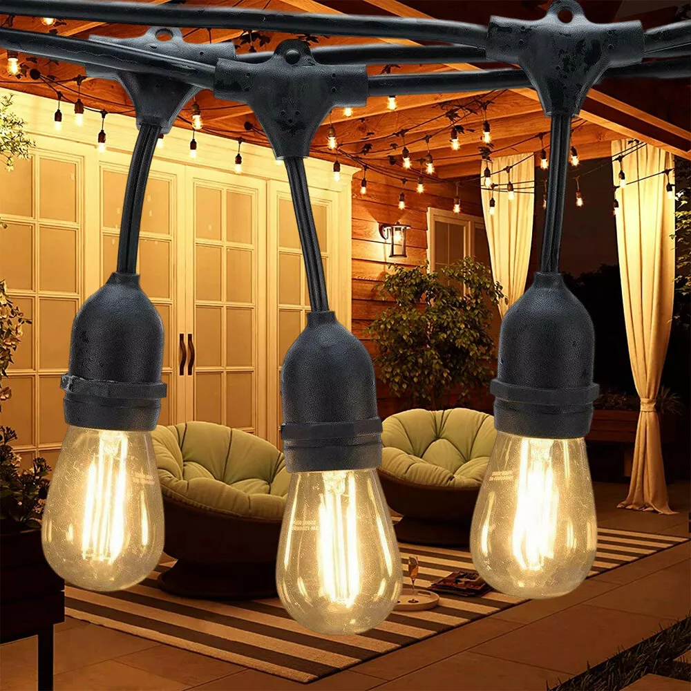 Mains powered fence lights hotsell
