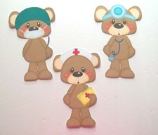 3D UPick Medical Sick Doctor Nurse Vintage Fall Scrapbook Card Embellishment