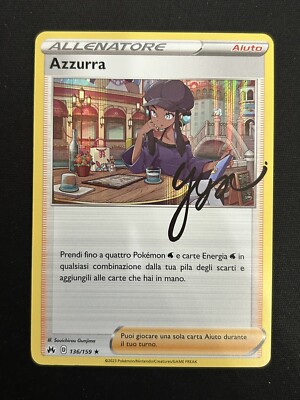POKEMON - BLUE - RARE - HOLO - 136/159 - ROYAL ZENITH - ITA