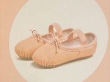 Stelle Girls Ballet Practice Shoes Yoga Shoes for Dancing Peachie Pink 3ML