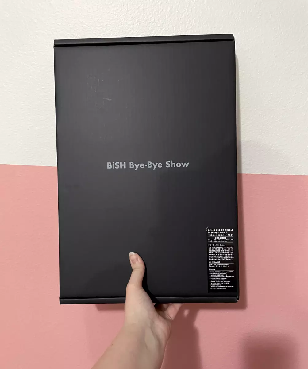 BiSH Bye-Bye Show First Press Limited Edition Box Set w/ Signed Poster & Blu-Ray