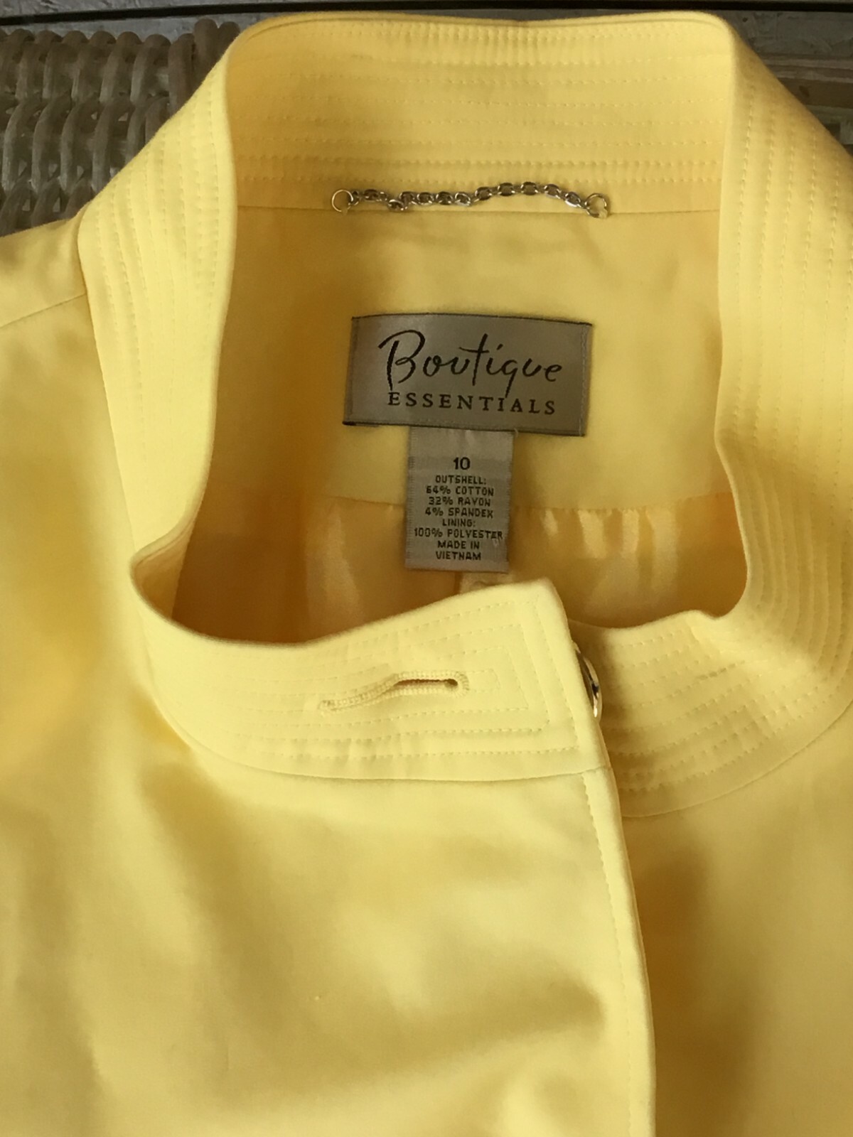 Boutique Essentials Yellow Jacket - image 7