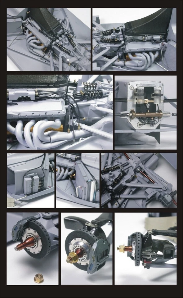 Top Studio 1/20 McLaren MP4/13 Super Detail-Up Set Item # MD29008 for Tamiya - Image 4 of 4