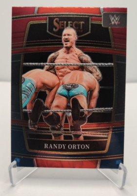 2022 Panini Select WWE Concourse Red and Blue #94 Randy Orton wrestling card