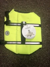 NEW Vivaglory Ripstop Dog Life Jacket Reflective & Adjustable Preserver Vest - S
