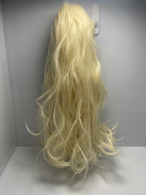 Hair Extension Blond Pony Tail Banana Clip In Hair Synthetic 15