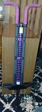 THRUSTER POGO STICK ages 6-12 Purple Black 70-120 lbs Heavy Duty Construction
