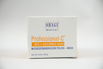 Authentic Professional-C Microdermabrasion Polish Mask 2.8oz 30% L-Ascorbic Acid